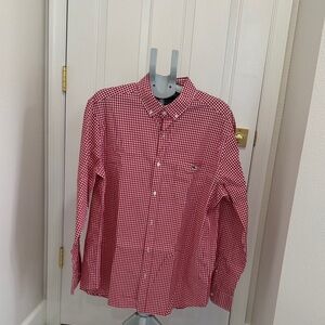 Vineyard Vines Red Gingham Men's Shirt